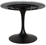 Noir Laredo 40" Bistro Table GTAB515MTB-40