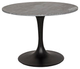 Noir Laredo 40" Bistro Table GTAB515MTB-40