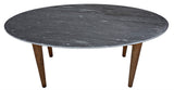 Noir Surf Oval Dining Table GTAB524DW