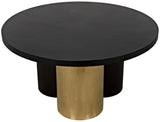 Noir Huxley Dining Table GTAB555MTB