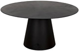 Noir Vesuvius Dining Table GTAB556MTB