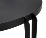 Noir Marcellus Dining Table GTAB563MTB-S