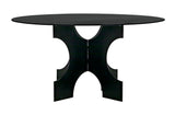 Noir Element Dining Table GTAB568MTB