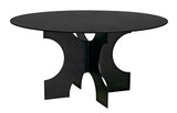 Noir Element Dining Table GTAB568MTB