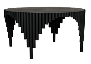 Noir Royal Hall Dining Table GTAB570MTB