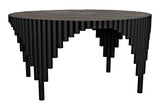 Noir Royal Hall Dining Table GTAB570MTB