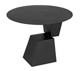 Noir Round Pieta Table GTAB571MTB