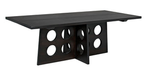 Noir Carlo Dining Table GTAB574EB