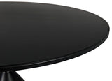 Noir Hourglass Dining Table GTAB578MTB