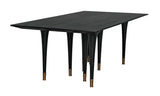 Noir Romeo Dining Table GTAB582HB