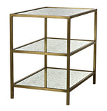 Noir 3 Tier Side Table GTAB658MB