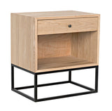 Noir Garland Side Table GTAB672MTB