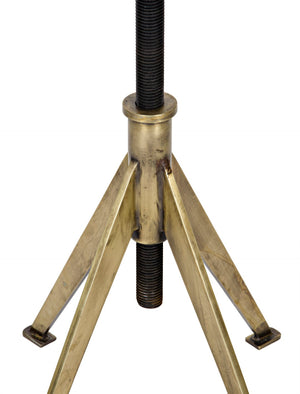 Noir Edith Adjustable Side Table GTAB679MB-S