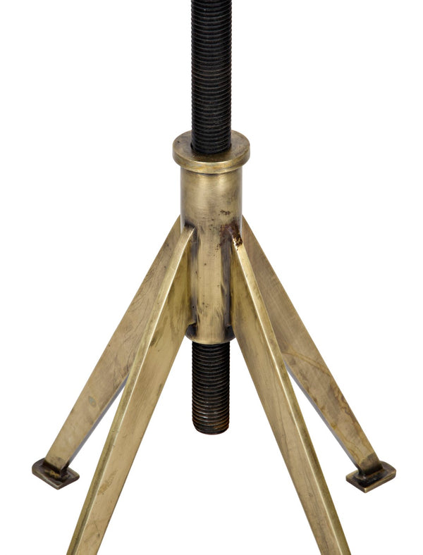 Noir Edith Adjustable Side Table GTAB679MB-S