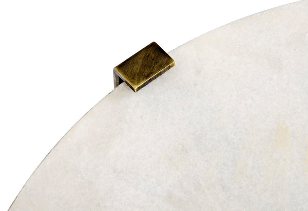 Noir Edith Adjustable Side Table GTAB679MB-S