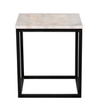 Noir Manning Side Table GTAB680MTB-S