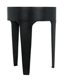 Noir Cylinder Side Table GTAB693MTB