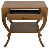 Noir Maude Side Table GTAB711SB