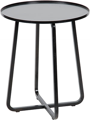 Noir Kimana Side Table GTAB731MTB