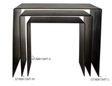 Noir Yves Side Table GTAB815MTB-L