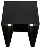 Noir Quintin Side Table GTAB838MTB