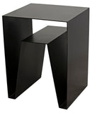 Noir Quintin Side Table GTAB838MTB