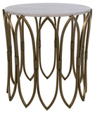 Noir Nola Side Table GTAB846MB