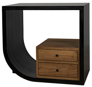 Noir Burton Side Table GTAB848HB-L