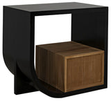 Noir Burton Side Table GTAB848HB-R