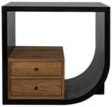 Noir Burton Side Table GTAB848HB-R