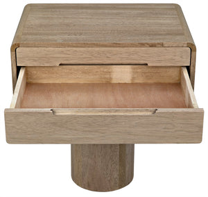 Noir Langford Side Table GTAB871WAW