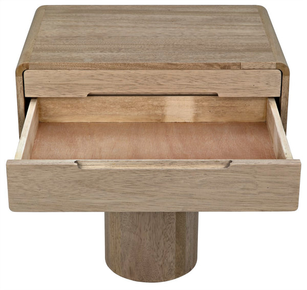 Noir Langford Side Table GTAB871WAW