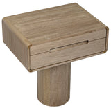 Noir Langford Side Table GTAB871WAW