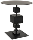 Noir Gropius Side Table GTAB896MTB