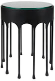 Noir Achille Side Table GTAB910MTB