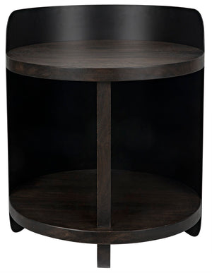 Noir Mondo Bongo Side Table GTAB913EB