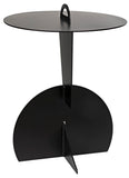 Noir Mobilis Side Table GTAB922MTB