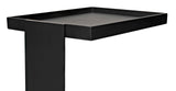 Noir Ledge All Metal Side Table GTAB929MTB