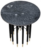 Noir Barcini Side Table GTAB946MTB