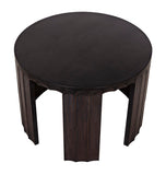 Noir Fluted Side Table GTAB951P