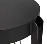 Noir Marcellus Side Table GTAB953MTB