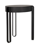 Noir Marcellus Side Table GTAB953MTB