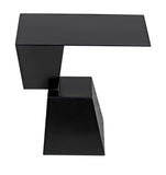 Noir Rectangle Pieta Side Table GTAB961MTB