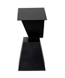 Noir Rectangle Pieta Side Table GTAB961MTB