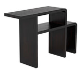 Noir Mondrian Side Table GTAB962EB