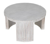 Noir Jgor Side/Coffee Table GTAB973WH