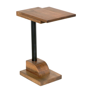 Noir Hugan Side Table GTAB981DW