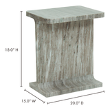 Moe's Home Tullia Accent Table Taupe GZ-1153-39