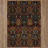Spice Market Glenmore Machine Woven Polyester Ornamental Traditional Area Rug