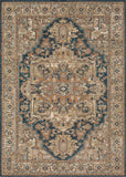 Estate Gloucester Machine Woven Polyester Ornamental Traditional Area Rug